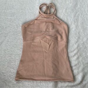 Free people athletic pink tank top